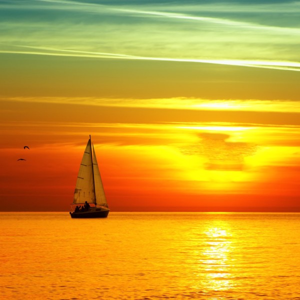 Beautiful Sea Sunset