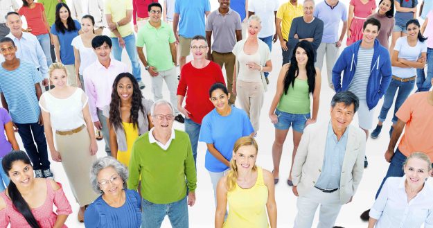 Group of diverse people
